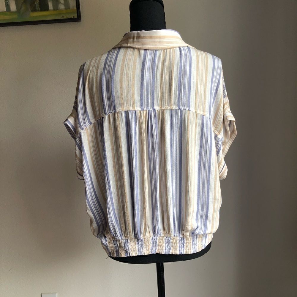 Stripes Button Up Shirt - Picture 2 of 9